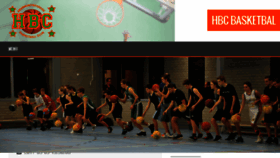 What Hbc-basketbal.nl website looked like in 2017 (7 years ago)