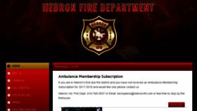 What Hebronvfd.com website looked like in 2017 (6 years ago)