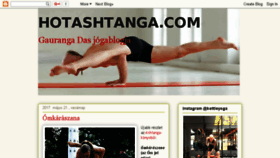 What Hotashtanga.com website looked like in 2017 (6 years ago)