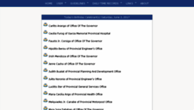 What Hris.bohol.gov.ph website looked like in 2017 (6 years ago)