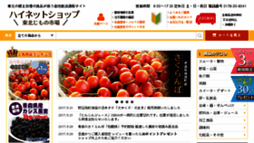 What Hi-net.jp website looked like in 2017 (6 years ago)