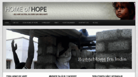 What Homeofhope.no website looked like in 2017 (6 years ago)