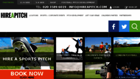 What Hireapitch.com website looked like in 2017 (8 years ago)