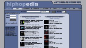What Hiphopedia.info website looked like in 2017 (6 years ago)
