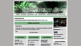 What Haderkunder.dk website looked like in 2017 (6 years ago)