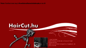 What Haircut.hu website looked like in 2017 (6 years ago)