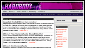 What Hardbody.com website looked like in 2017 (6 years ago)