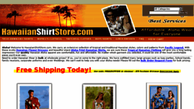 What Hawaiianshirtstore.com website looked like in 2017 (6 years ago)