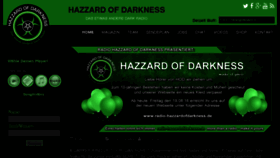 What Hazzardofdarkness.net website looked like in 2017 (6 years ago)