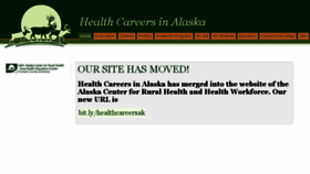 What Healthcareersinalaska.info website looked like in 2017 (6 years ago)
