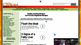 What Healthycookingrecipes.com website looked like in 2017 (6 years ago)