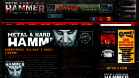 What Heavymetal.hu website looked like in 2017 (6 years ago)