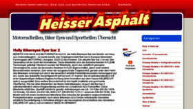 What Heisser-asphalt.de website looked like in 2017 (6 years ago)