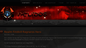 What Helidos.de website looked like in 2017 (6 years ago)