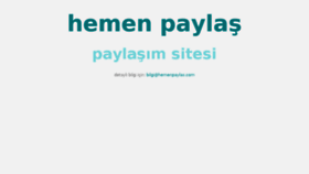 What Hemenpaylas.com website looked like in 2017 (6 years ago)