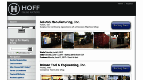 What Hoff-hilk.com website looked like in 2017 (6 years ago)