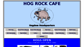 What Hogrockcafe2.com website looked like in 2017 (6 years ago)