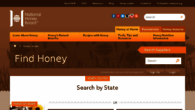 What Honeylocator.com website looked like in 2017 (6 years ago)