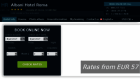 What Hotel-albani-roma.h-rsv.com website looked like in 2017 (6 years ago)