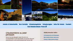 What Hotels-in-bad-kleinkirchheim.com website looked like in 2017 (6 years ago)
