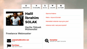 What Halilibrahim.net website looked like in 2017 (6 years ago)