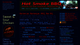 What Hotsmokebbq.com website looked like in 2017 (6 years ago)