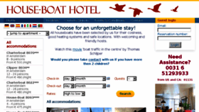 What Houseboathotel.nl website looked like in 2017 (6 years ago)