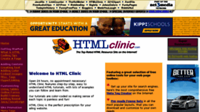 What Htmlclinic.com website looked like in 2017 (6 years ago)