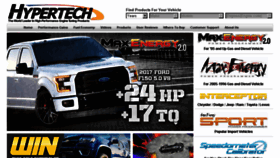 What Hypertech.com website looked like in 2017 (6 years ago)