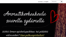 What Hakeminen.centria.fi website looked like in 2017 (6 years ago)