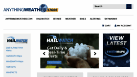 What Hailwatch.com website looked like in 2017 (6 years ago)