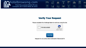 What Hotelbrowsing.com website looked like in 2017 (6 years ago)