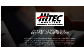 What Hiteccomputers.co.uk website looked like in 2017 (6 years ago)