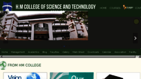 What Hmcollegemanjeri.com website looked like in 2017 (6 years ago)
