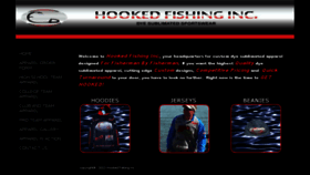 What Hooked-fishing.com website looked like in 2017 (6 years ago)