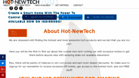 What Hot-newtech.com website looked like in 2017 (6 years ago)