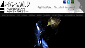 What Highandwild.com.au website looked like in 2017 (6 years ago)