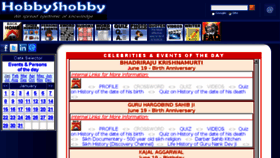 What Hobbyshobby.com website looked like in 2017 (6 years ago)