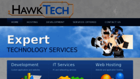 What Hawktech.us website looked like in 2017 (6 years ago)