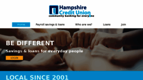 What Hampshirecreditunion.co.uk website looked like in 2017 (6 years ago)