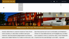 What Hotel-columbus.de website looked like in 2017 (6 years ago)