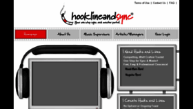 What Hooklineandsync.com website looked like in 2017 (6 years ago)