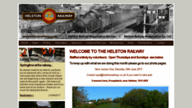 What Helstonrailway.co.uk website looked like in 2017 (6 years ago)