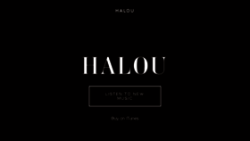What Halou.com website looked like in 2017 (6 years ago)
