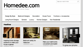 What Homedee.com website looked like in 2017 (6 years ago)