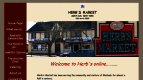What Herbsmontaukmarket.com website looked like in 2017 (6 years ago)