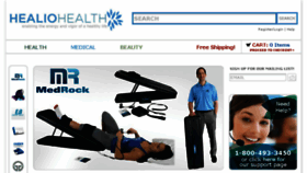 What Healiohealth.com website looked like in 2017 (6 years ago)