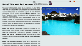 What Hotelvolcanlanzarote.com website looked like in 2017 (8 years ago)