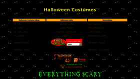 What Halloween-costumes.org website looked like in 2017 (6 years ago)