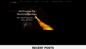 What Hudunigames.co.uk website looked like in 2017 (6 years ago)